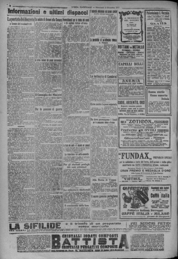 L'idea nazionale : settimanale-politico