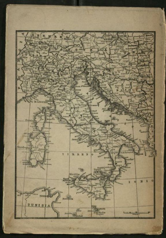Zona dei confini nord-orientali dell'Italia  : schizzo dimostrativo alla scala 1  : 340. 000