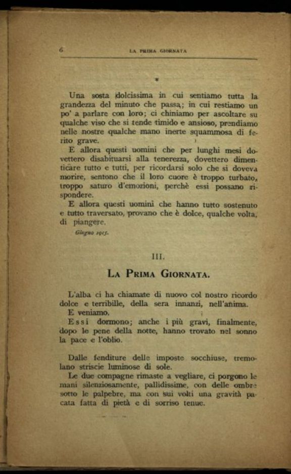 Un *anno d'ospedale (giugno 1915 - novembre 1916)  : note di un' infermiera  / Maria Luisa Perduca