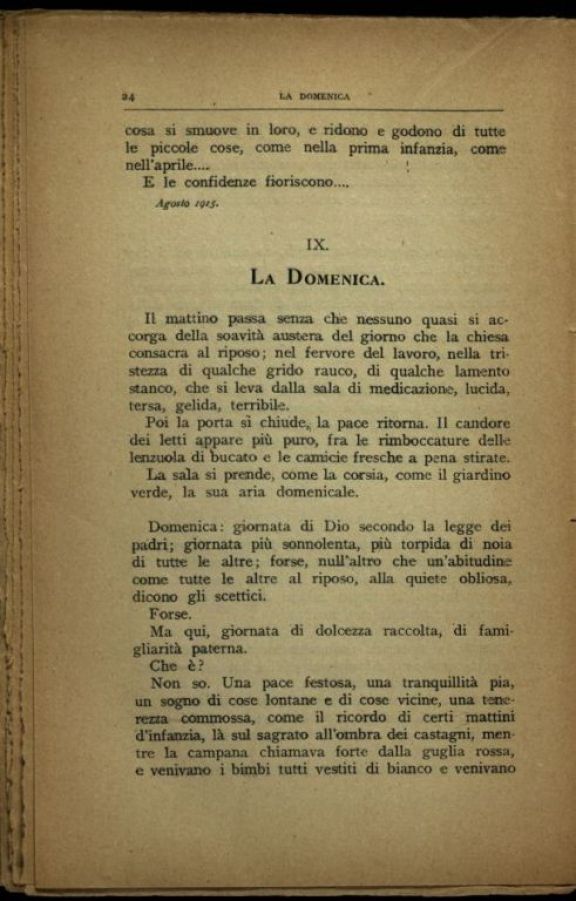 Un *anno d'ospedale (giugno 1915 - novembre 1916)  : note di un' infermiera  / Maria Luisa Perduca