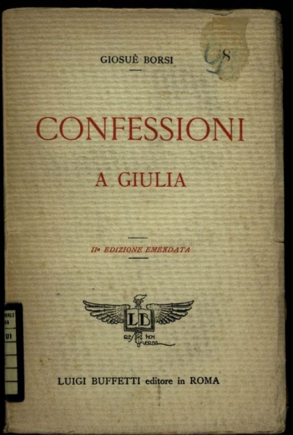 Confessioni a Giulia  / Giosu