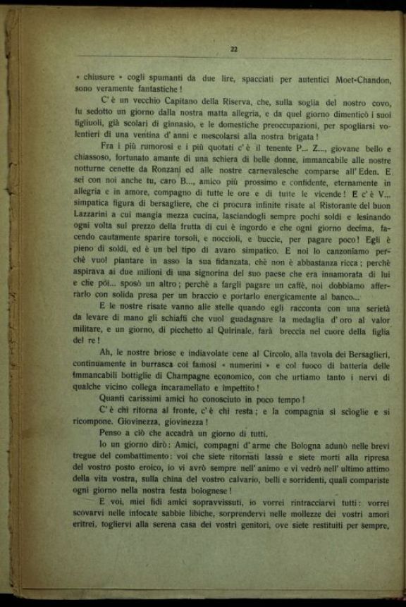 Diario di guerra di un bersagliere  / Lommi Ludovico