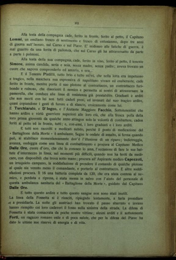 Diario di guerra di un bersagliere  / Lommi Ludovico