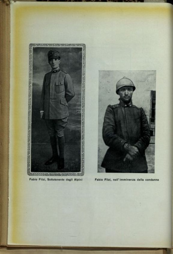 Per Fabio Filzi  : nel decimo anniversario del martirio