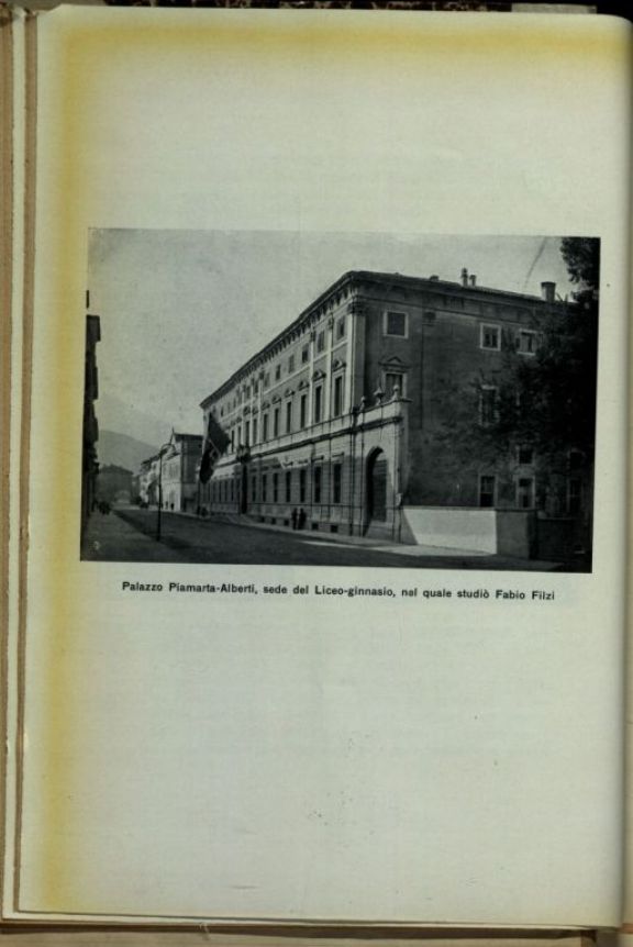 Per Fabio Filzi  : nel decimo anniversario del martirio