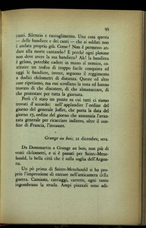 La *rossa avanguardia dell'Argonna  : diario di un garibaldino alla guerra franco-tedesca (1914-15)  : fotografie e documenti inediti  / Camillo Marabini  ; prefazione di Gabriele D'Annunzio