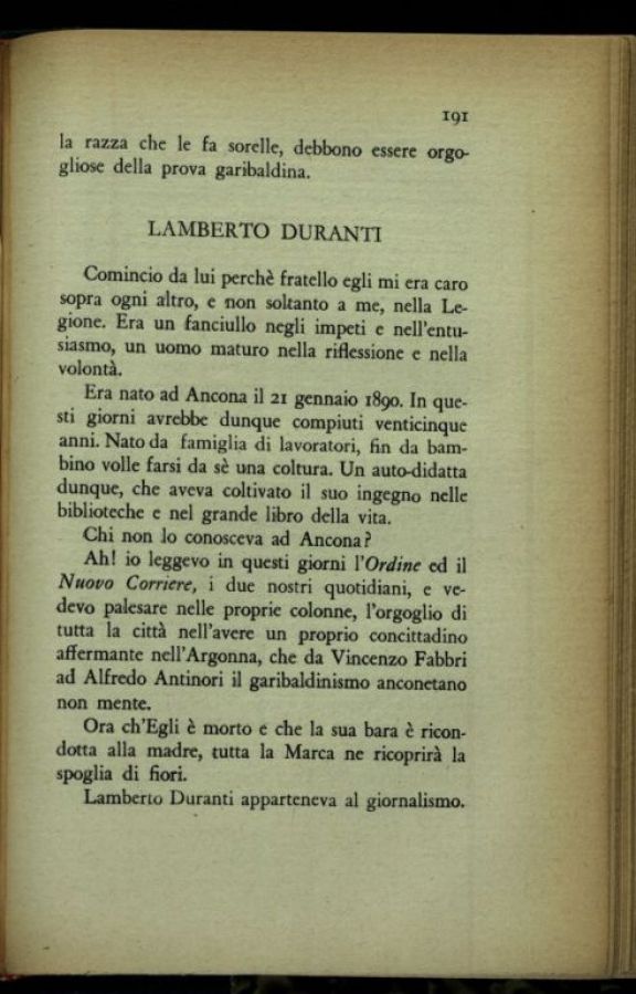 La *rossa avanguardia dell'Argonna  : diario di un garibaldino alla guerra franco-tedesca (1914-15)  : fotografie e documenti inediti  / Camillo Marabini  ; prefazione di Gabriele D'Annunzio