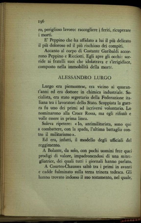 La *rossa avanguardia dell'Argonna  : diario di un garibaldino alla guerra franco-tedesca (1914-15)  : fotografie e documenti inediti  / Camillo Marabini  ; prefazione di Gabriele D'Annunzio