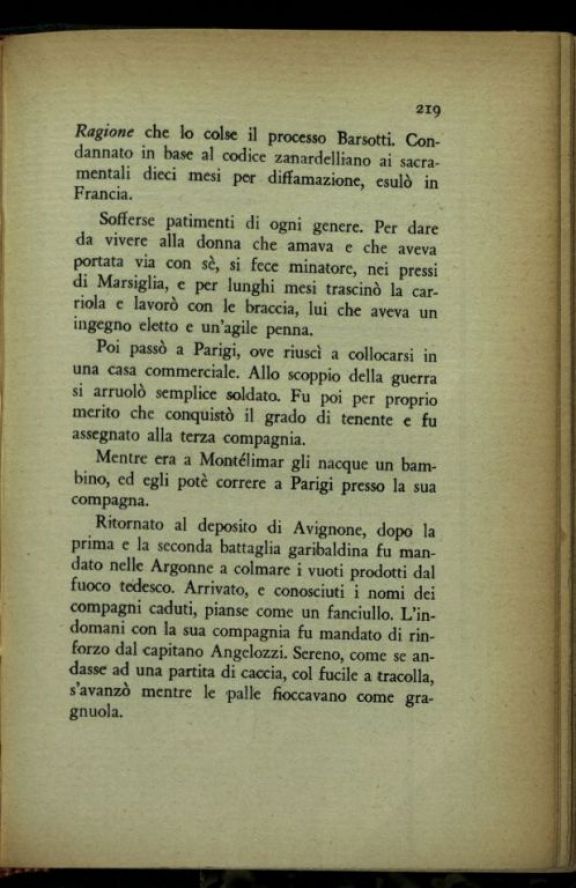 La *rossa avanguardia dell'Argonna  : diario di un garibaldino alla guerra franco-tedesca (1914-15)  : fotografie e documenti inediti  / Camillo Marabini  ; prefazione di Gabriele D'Annunzio
