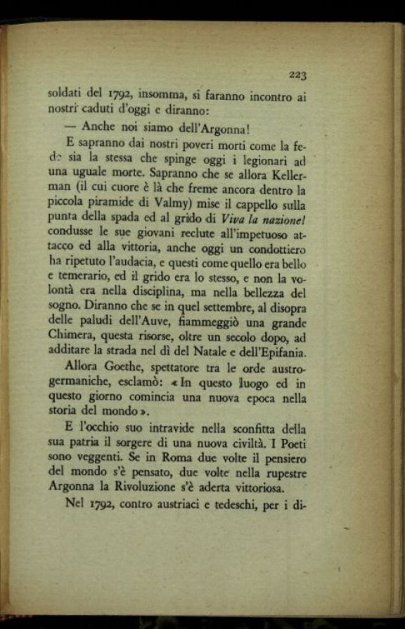 La *rossa avanguardia dell'Argonna  : diario di un garibaldino alla guerra franco-tedesca (1914-15)  : fotografie e documenti inediti  / Camillo Marabini  ; prefazione di Gabriele D'Annunzio