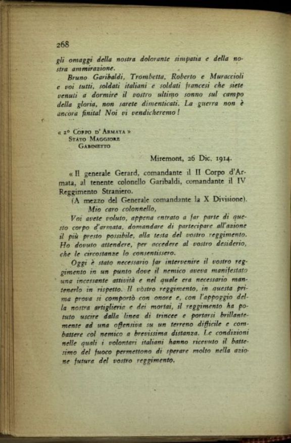 La *rossa avanguardia dell'Argonna  : diario di un garibaldino alla guerra franco-tedesca (1914-15)  : fotografie e documenti inediti  / Camillo Marabini  ; prefazione di Gabriele D'Annunzio