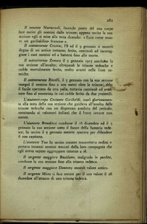 La *rossa avanguardia dell'Argonna  : diario di un garibaldino alla guerra franco-tedesca (1914-15)  : fotografie e documenti inediti  / Camillo Marabini  ; prefazione di Gabriele D'Annunzio