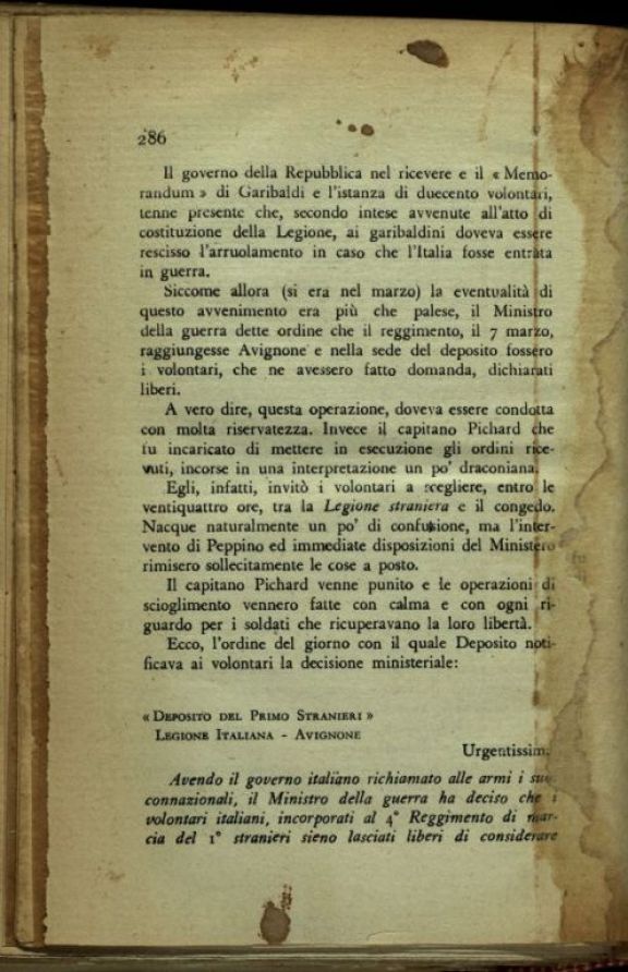 La *rossa avanguardia dell'Argonna  : diario di un garibaldino alla guerra franco-tedesca (1914-15)  : fotografie e documenti inediti  / Camillo Marabini  ; prefazione di Gabriele D'Annunzio