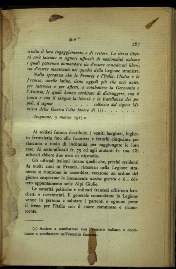 La *rossa avanguardia dell'Argonna  : diario di un garibaldino alla guerra franco-tedesca (1914-15)  : fotografie e documenti inediti  / Camillo Marabini  ; prefazione di Gabriele D'Annunzio