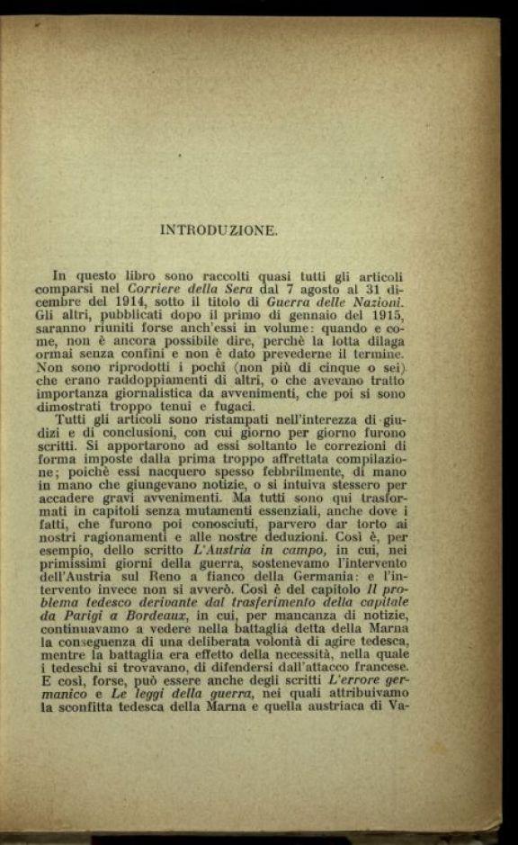 La *guerra senza confini  / osservata e commentata da Angelo Gatti