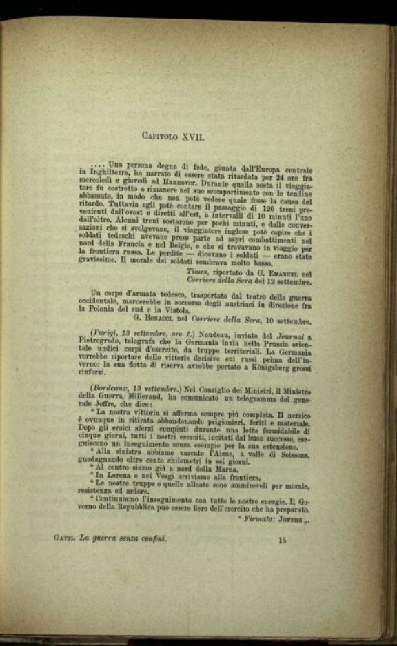 La *guerra senza confini  / osservata e commentata da Angelo Gatti