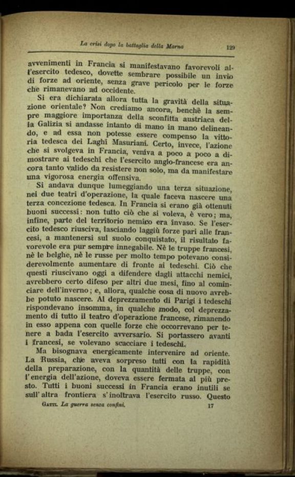 La *guerra senza confini  / osservata e commentata da Angelo Gatti