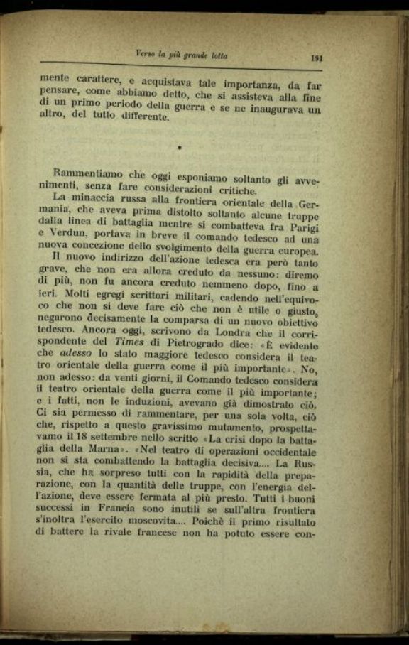 La *guerra senza confini  / osservata e commentata da Angelo Gatti