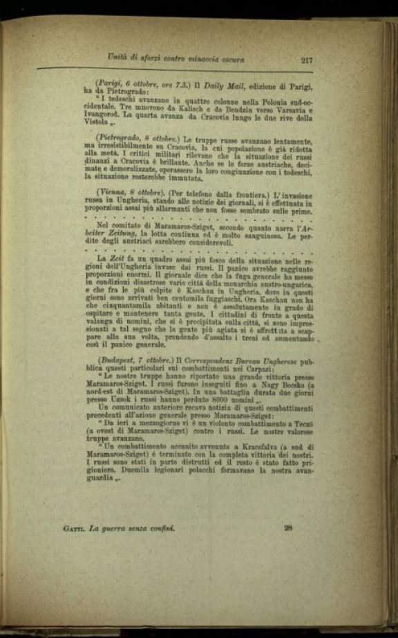 La *guerra senza confini  / osservata e commentata da Angelo Gatti