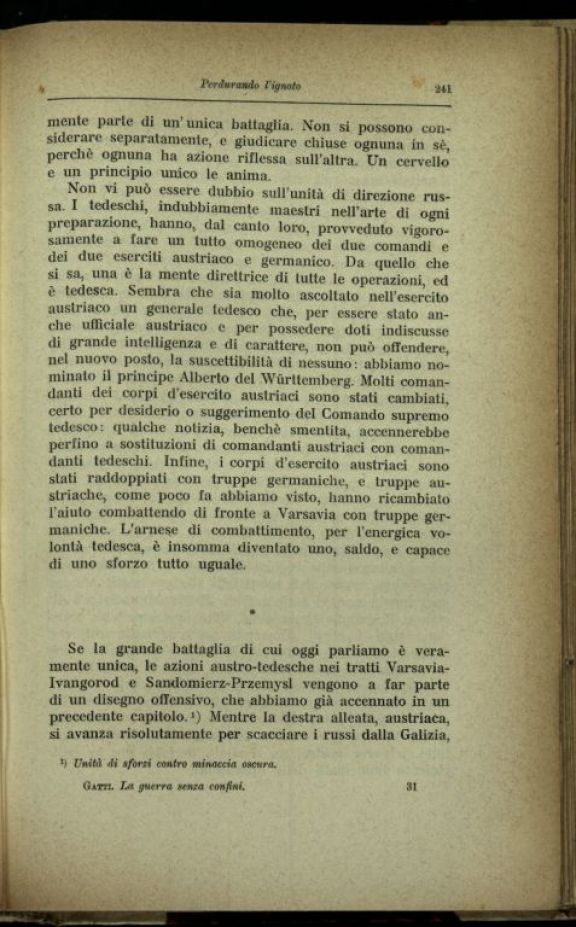 La *guerra senza confini  / osservata e commentata da Angelo Gatti