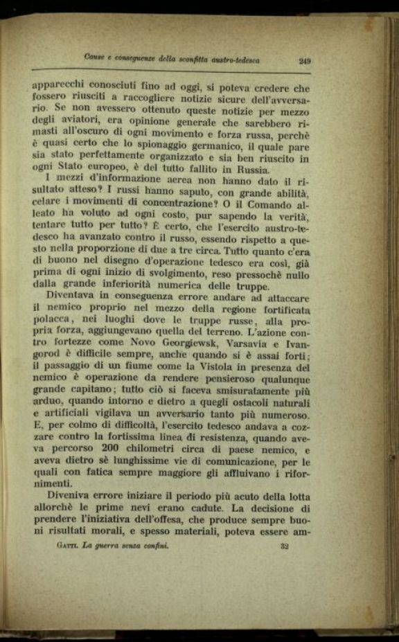 La *guerra senza confini  / osservata e commentata da Angelo Gatti