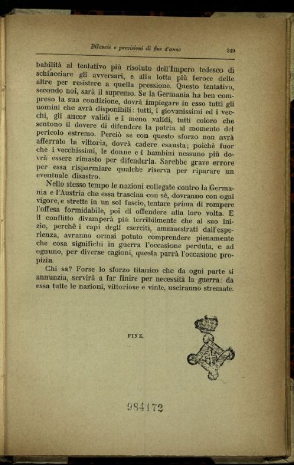 La *guerra senza confini  / osservata e commentata da Angelo Gatti