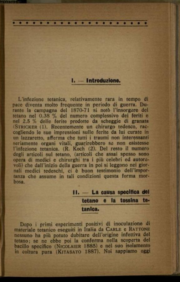 La *difesa contro il tetano  : sieroterapia  / A. M. Luzzatto