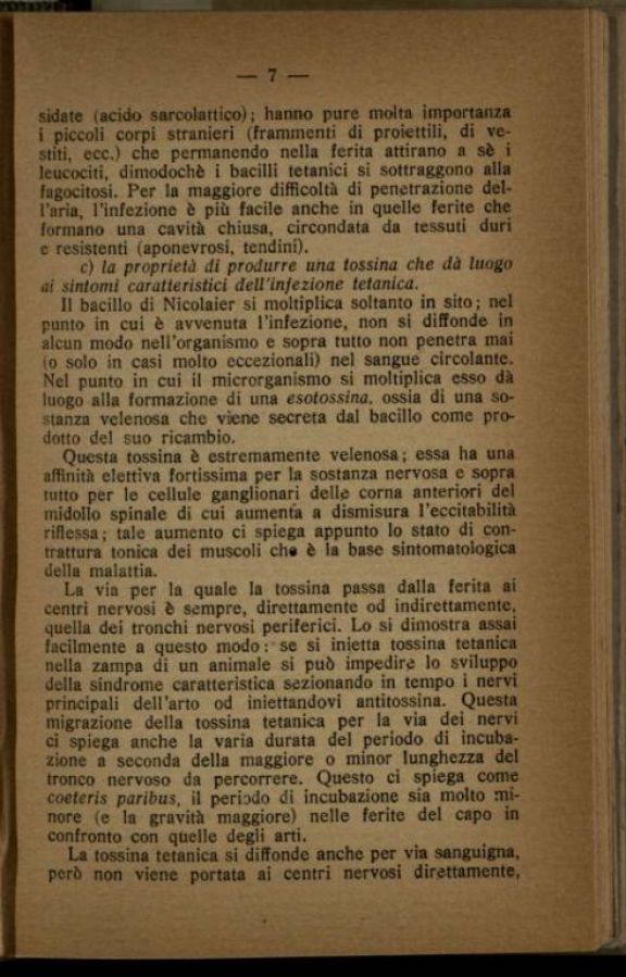 La *difesa contro il tetano  : sieroterapia  / A. M. Luzzatto