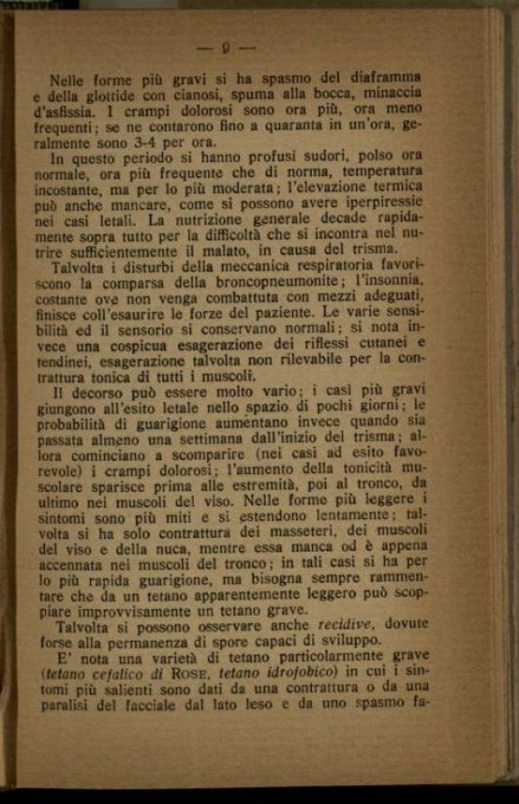 La *difesa contro il tetano  : sieroterapia  / A. M. Luzzatto