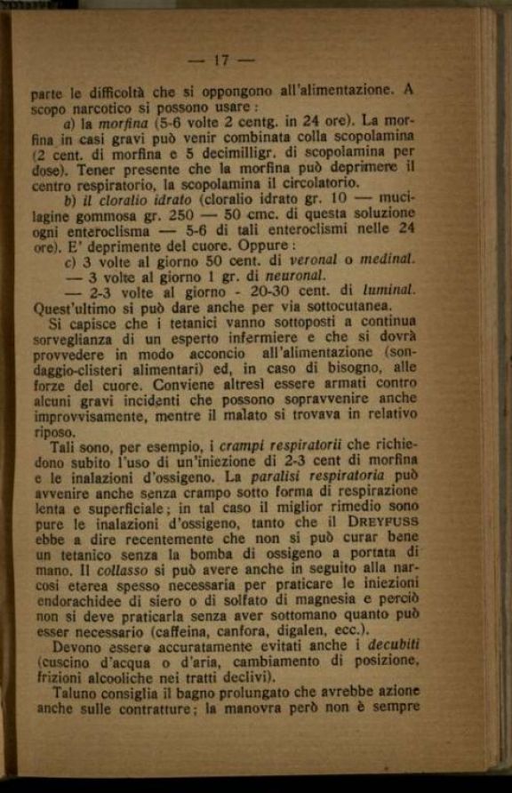La *difesa contro il tetano  : sieroterapia  / A. M. Luzzatto
