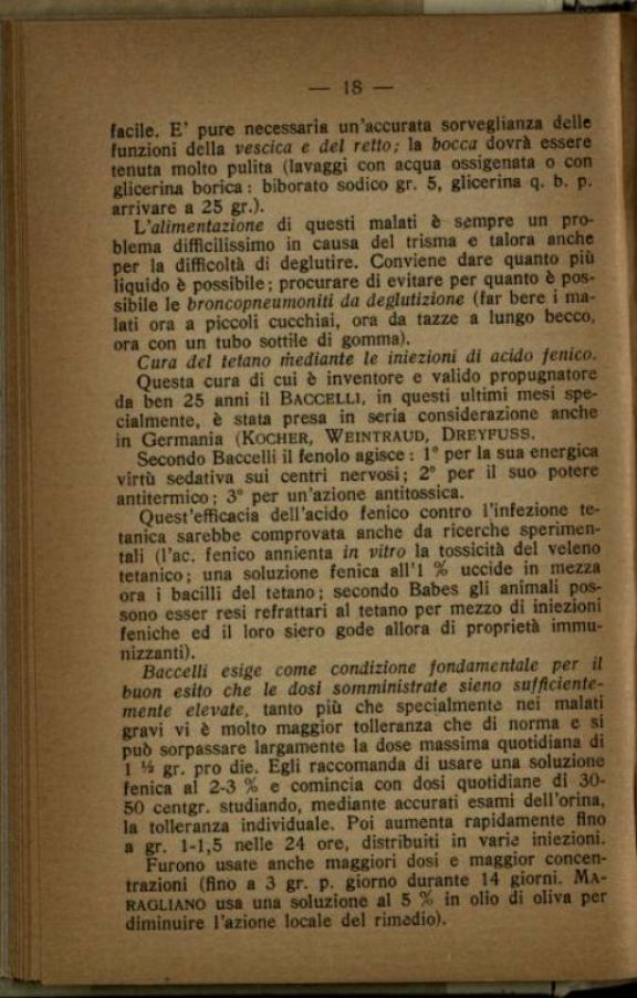La *difesa contro il tetano  : sieroterapia  / A. M. Luzzatto
