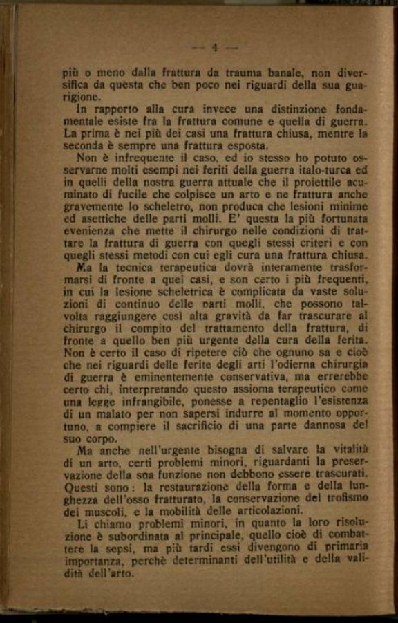 Il *trattamento delle fratture in guerra  / Vittorio Putti