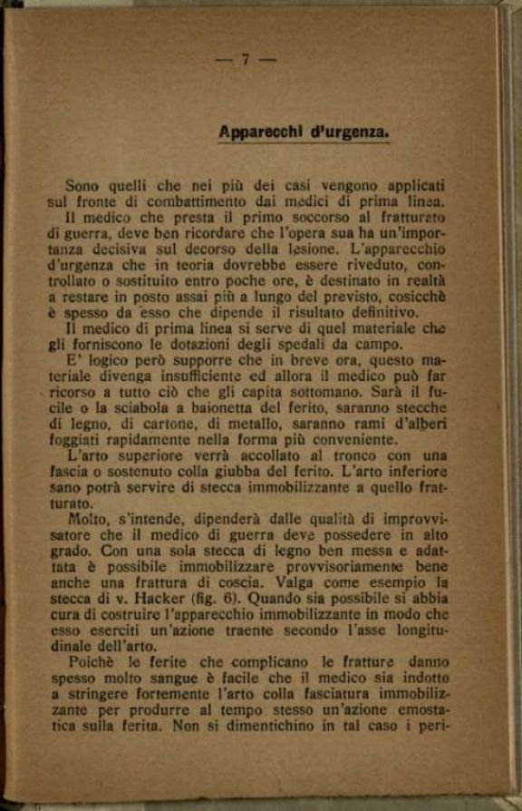 Il *trattamento delle fratture in guerra  / Vittorio Putti
