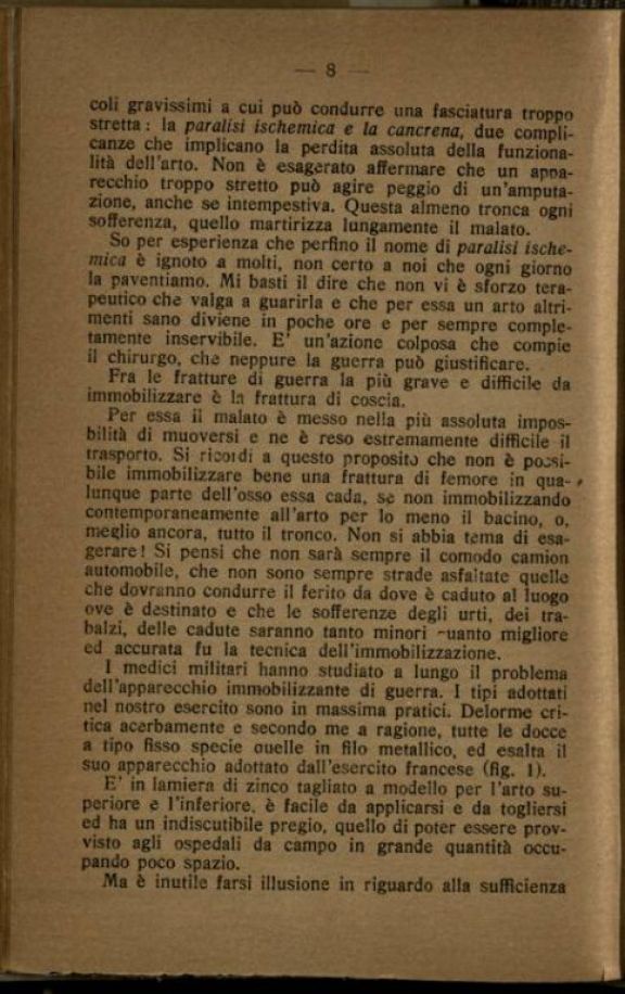 Il *trattamento delle fratture in guerra  / Vittorio Putti