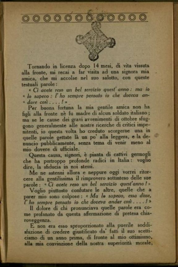 La *Brigata Venezia (83-84 fanteria) dai primi giorni della guerra ad oggi  : conferenza tenuta dal tenente Enrico Taddei nella "Sala dei Duegento" in Firenze il giorno 21 Aprile 1918  / Enrico Taddei