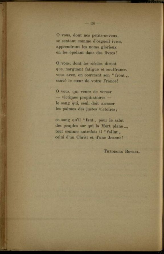 Canti di guerra francesi  / detti da Madeleine Celiat  ; tradotti dal prof. Arnaldo Monti. Testo e versione