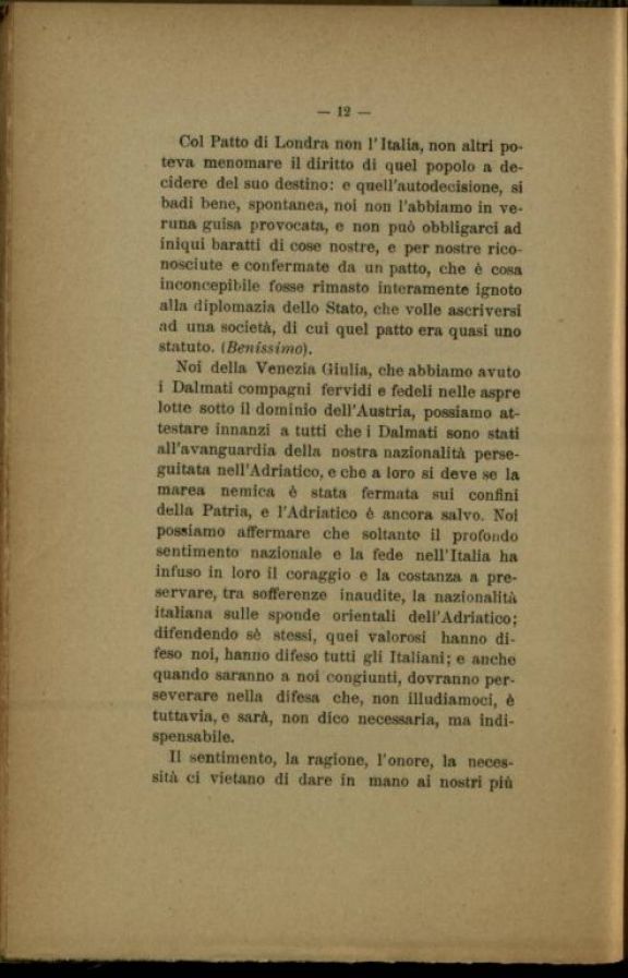 Indirizzo del Senato in risposta al discorso della corona  / relatore il senatore Attilio Hortis (tornata dell'8 dicembre 1919)  ; Sulla proroga dell'esercizio provvisorio dei bilanci