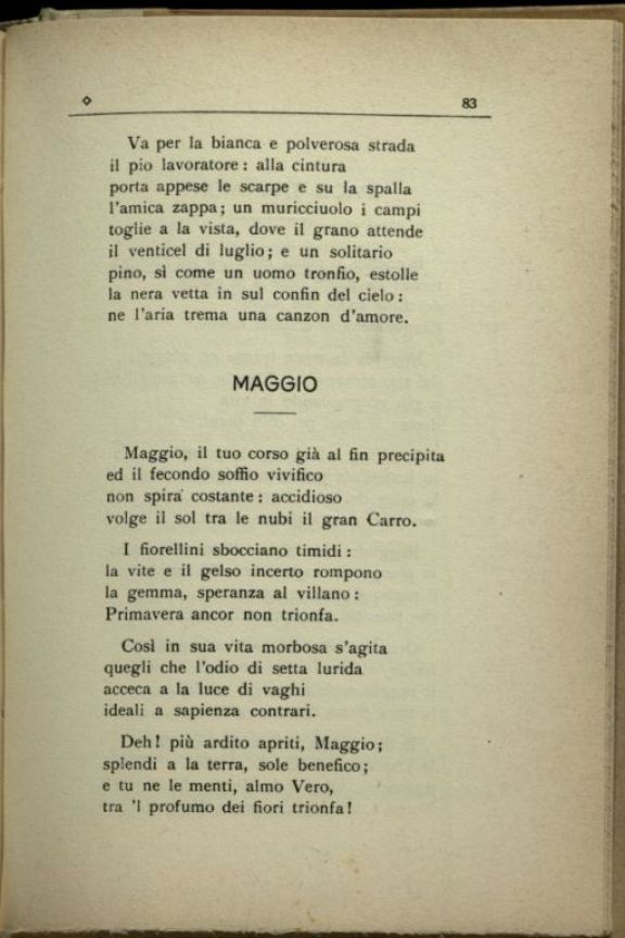 Calendimaggio italico  / Luigi Iberti