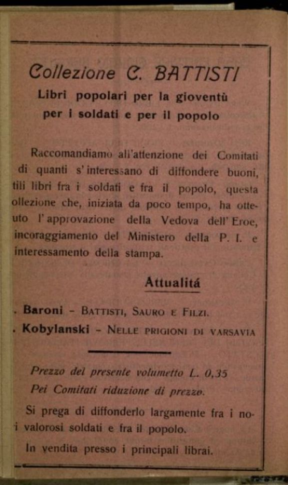 Canti di Guerra  / Arturo Bruchi