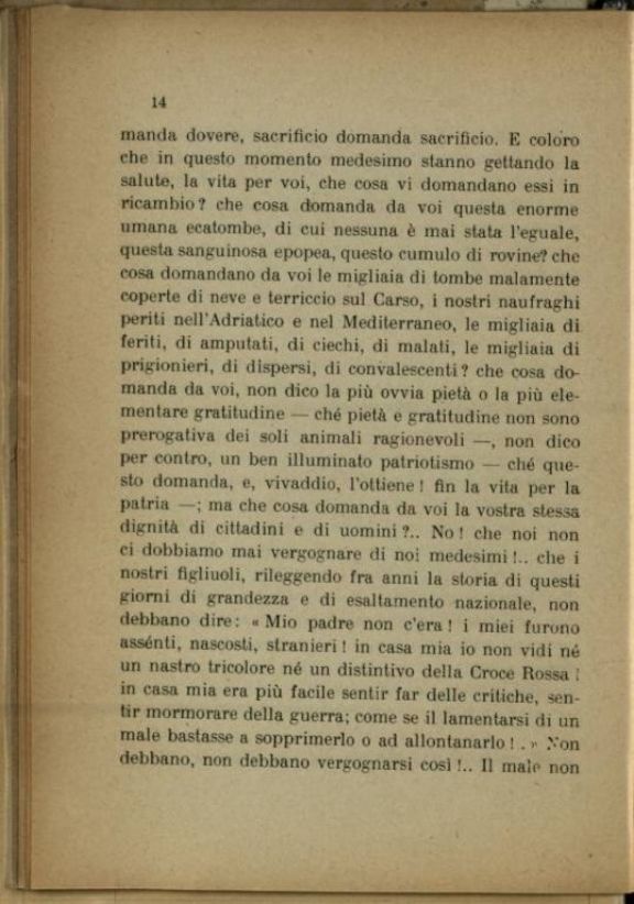 La *Guerra e la Croce rossa  : Conferenza tenuta in Palermo il 20 aprile 1916