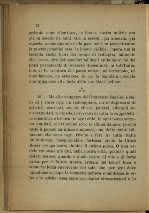 La *Guerra e la Croce rossa  : Conferenza tenuta in Palermo il 20 aprile 1916