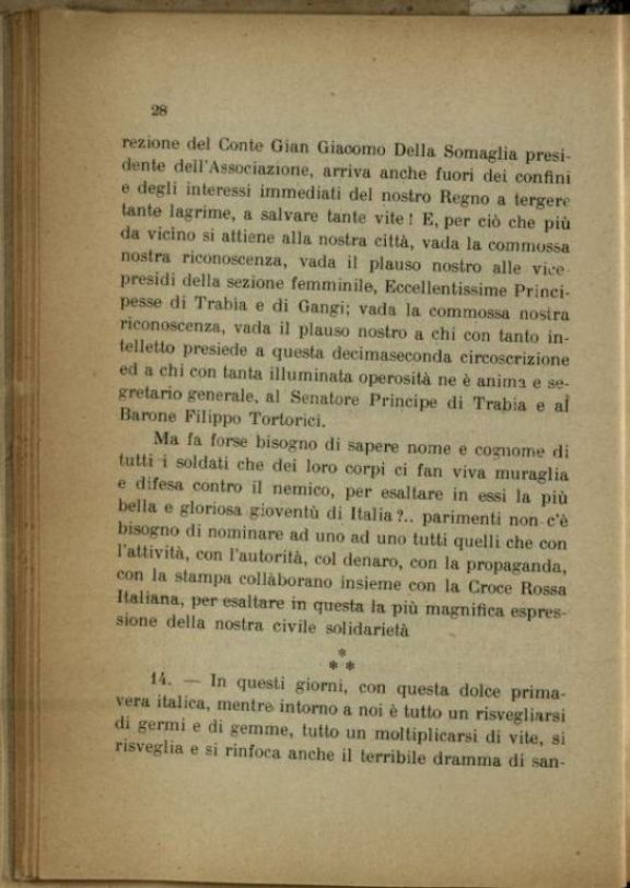La *Guerra e la Croce rossa  : Conferenza tenuta in Palermo il 20 aprile 1916