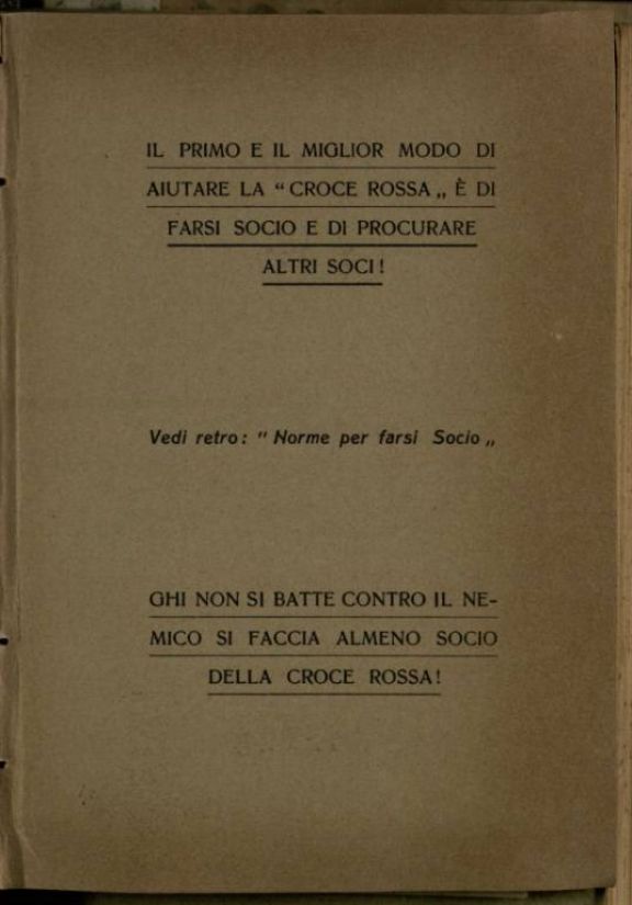 La *Guerra e la Croce rossa  : Conferenza tenuta in Palermo il 20 aprile 1916