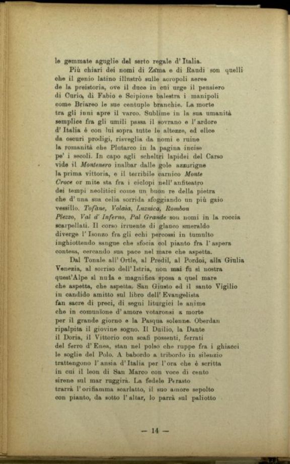 Verso le porte d'Italia  : rime e ritmi  / Augusta Mosconi