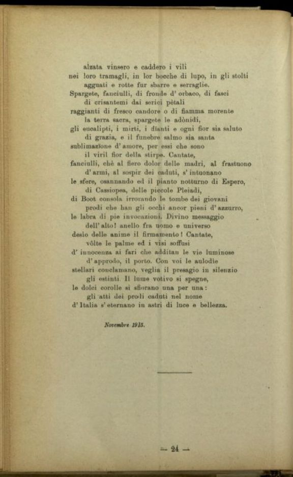 Verso le porte d'Italia  : rime e ritmi  / Augusta Mosconi