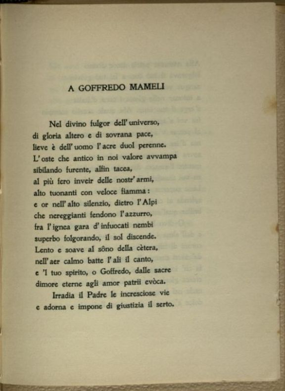 A Goffredo Mameli  : carme  / Marco Acquaderni