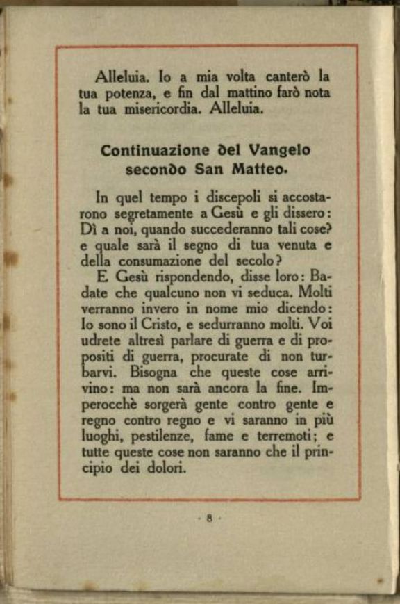 Tu salverai, o signore, l'umile popolo tuo  : preghiere della messa per il tempo di guerra