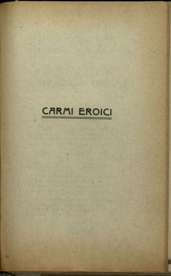 Alle fonti del resurressi  : Carmi eroici  / Angelo Giov. Balestra