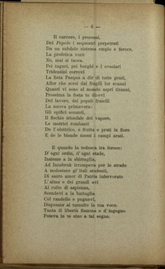 Cesare Battisti  : Canto. Inni e versi della Quarta Guerra  / Francesco Marengo