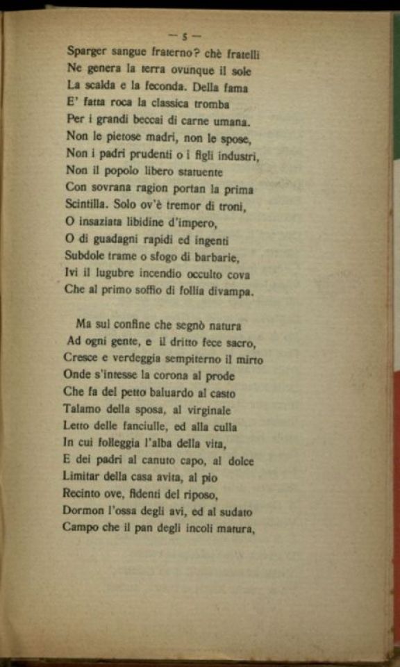 La *Guerra 1914-916  : versi  / Angelo Garrone